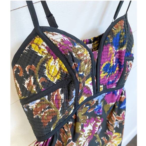 Xhilaration Corset Top Floral Mini Dress - XS EUC - Picture 3 of 11